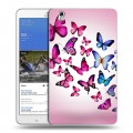 Дизайнерский силиконовый чехол для Samsung Galaxy Tab Pro 8.4 Бабочки
