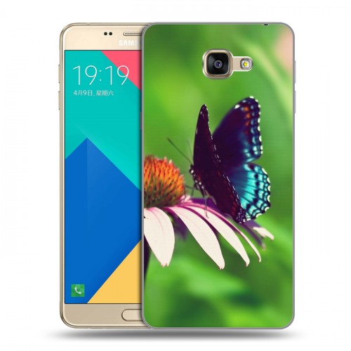 Дизайнерский силиконовый чехол для Samsung Galaxy A9 Бабочки
