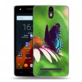 Дизайнерский силиконовый чехол для Wileyfox Storm Бабочки