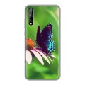 Дизайнерский силиконовый чехол для Huawei Y8p Бабочки