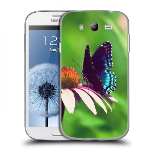 Дизайнерский пластиковый чехол для Samsung Galaxy Grand Бабочки
