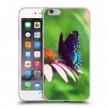 Дизайнерский силиконовый чехол для Iphone 6 Plus/6s Plus Бабочки