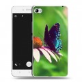 Дизайнерский пластиковый чехол для Lenovo S90 Бабочки