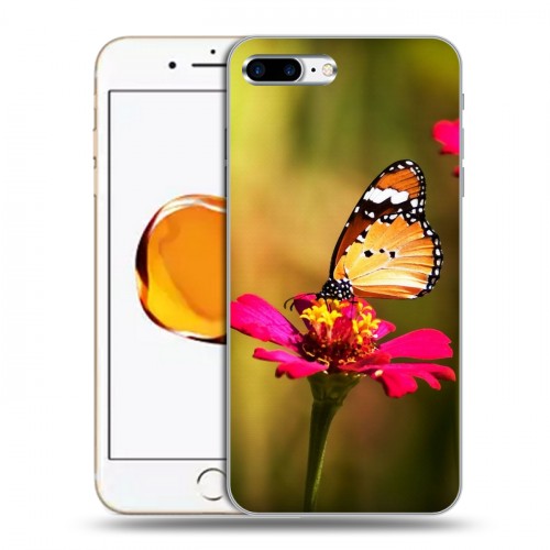 Дизайнерский силиконовый чехол для Iphone 7 Plus / 8 Plus Бабочки
