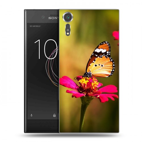 Дизайнерский пластиковый чехол для Sony Xperia XZs Бабочки