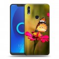 Дизайнерский силиконовый чехол для Alcatel 5V Бабочки