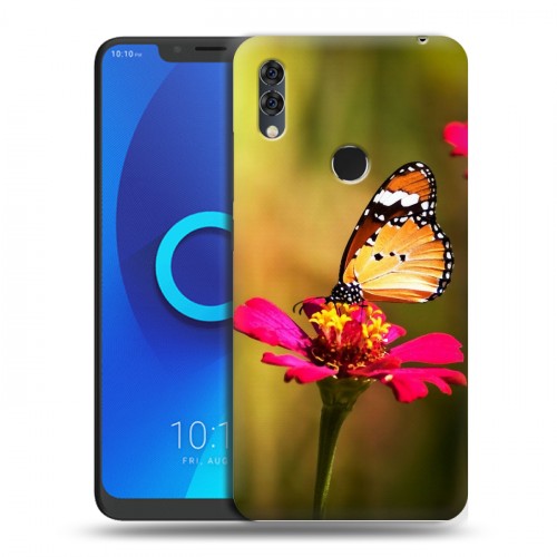 Дизайнерский силиконовый чехол для Alcatel 5V Бабочки