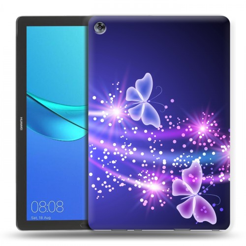 Дизайнерский силиконовый чехол для Huawei MediaPad M5 10.8 Бабочки