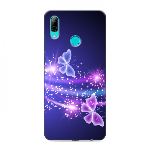 Дизайнерский пластиковый чехол для Huawei P Smart (2019) Бабочки