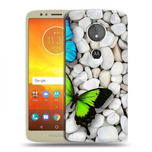 Дизайнерский силиконовый чехол для Motorola Moto E5 Бабочки