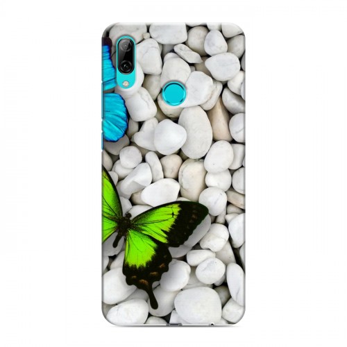 Дизайнерский пластиковый чехол для Huawei P Smart (2019) Бабочки