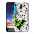 Дизайнерский пластиковый чехол для Nokia 2.2 Бабочки