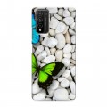 Дизайнерский пластиковый чехол для Huawei Honor 10X Lite Бабочки