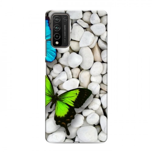 Дизайнерский пластиковый чехол для Huawei Honor 10X Lite Бабочки