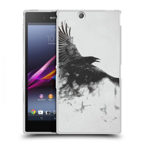 Дизайнерский пластиковый чехол для Sony Xperia Z Ultra  Ворон