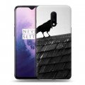 Дизайнерский пластиковый чехол для OnePlus 7 Ворон