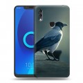 Дизайнерский силиконовый чехол для Alcatel 5V Ворон