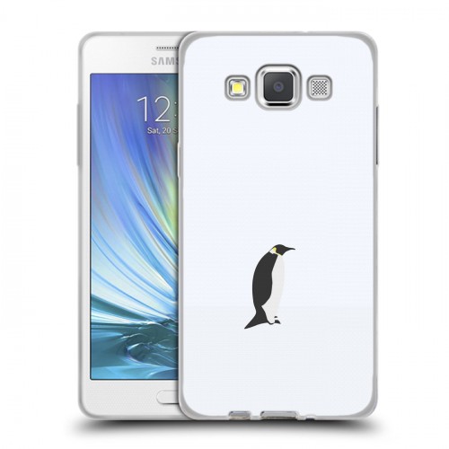 Дизайнерский пластиковый чехол для Samsung Galaxy A5 Пингвины