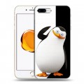 Дизайнерский силиконовый чехол для Iphone 7 Plus / 8 Plus Пингвины