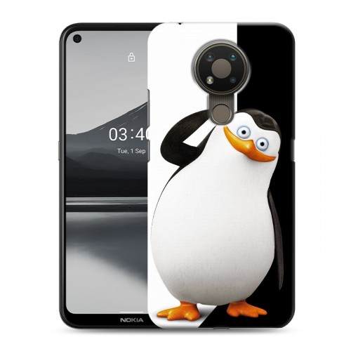 Дизайнерский пластиковый чехол для Nokia 3.4 Пингвины