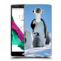 Дизайнерский пластиковый чехол для LG G4 Пингвины