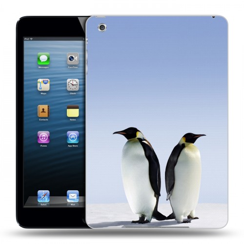 Дизайнерский пластиковый чехол для Ipad Mini Пингвины