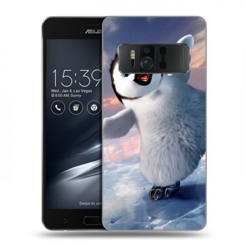 Дизайнерский силиконовый чехол для ASUS ZenFone AR Пингвины