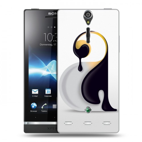 Дизайнерский пластиковый чехол для Sony Xperia S Пингвины