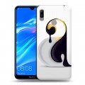 Дизайнерский пластиковый чехол для Huawei Y6 (2019) Пингвины