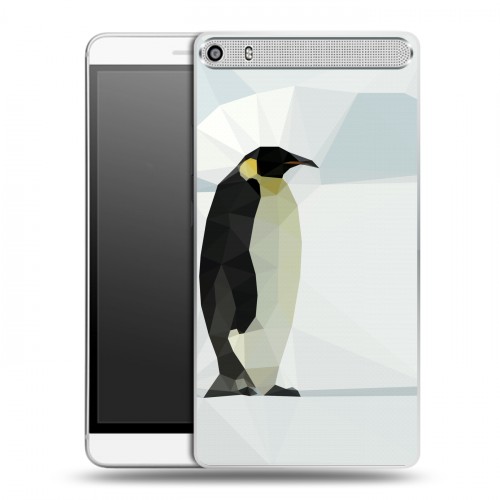Дизайнерский пластиковый чехол для Lenovo Phab Plus Пингвины