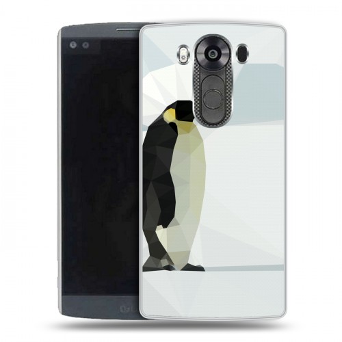 Дизайнерский пластиковый чехол для LG V10 Пингвины