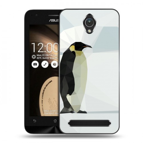 Дизайнерский пластиковый чехол для ASUS ZenFone Go 4.5 Пингвины