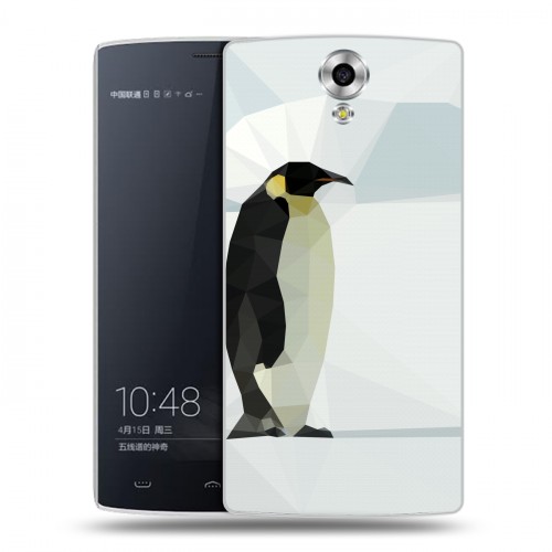 Дизайнерский силиконовый чехол для Homtom HT7 Пингвины