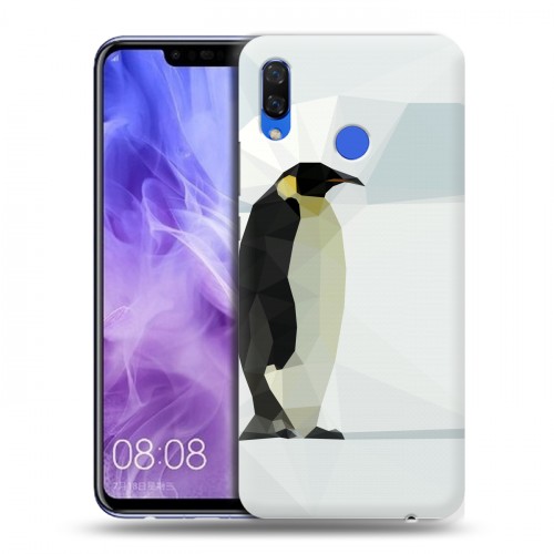 Дизайнерский пластиковый чехол для Huawei Nova 3i Пингвины