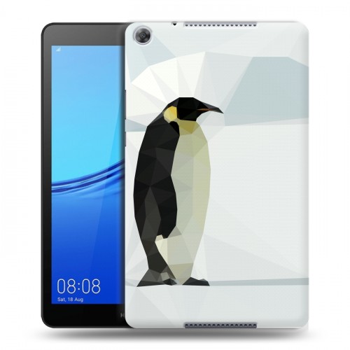 Дизайнерский силиконовый чехол для Huawei MediaPad M5 lite 8 Пингвины