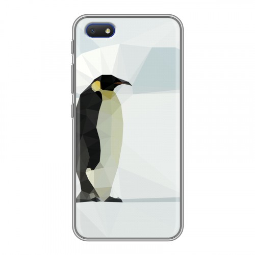 Дизайнерский пластиковый чехол для Alcatel 1V (2019) Пингвины