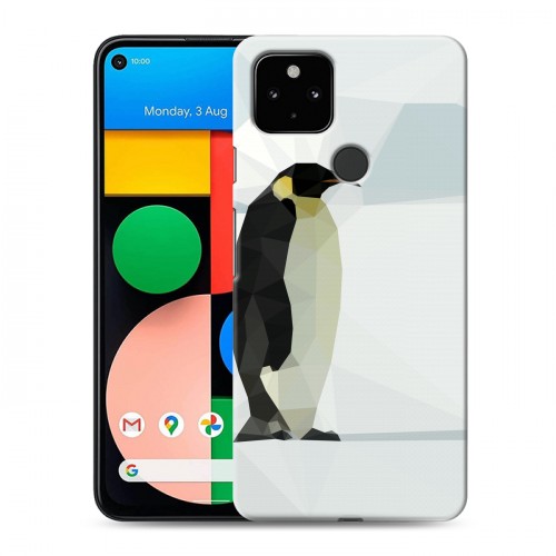 Дизайнерский силиконовый чехол для Google Pixel 4a 5G Пингвины