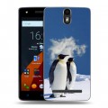 Дизайнерский силиконовый чехол для Wileyfox Storm Пингвины