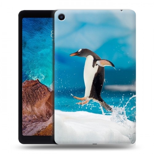 Дизайнерский силиконовый чехол для Xiaomi Mi Pad 4 Plus Пингвины