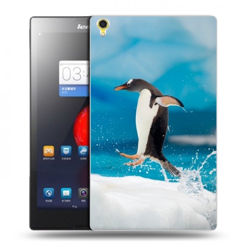Дизайнерский силиконовый чехол для Lenovo Tab S8 Пингвины
