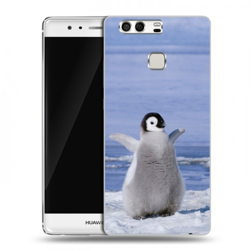 Дизайнерский силиконовый чехол для Huawei P9 Пингвины