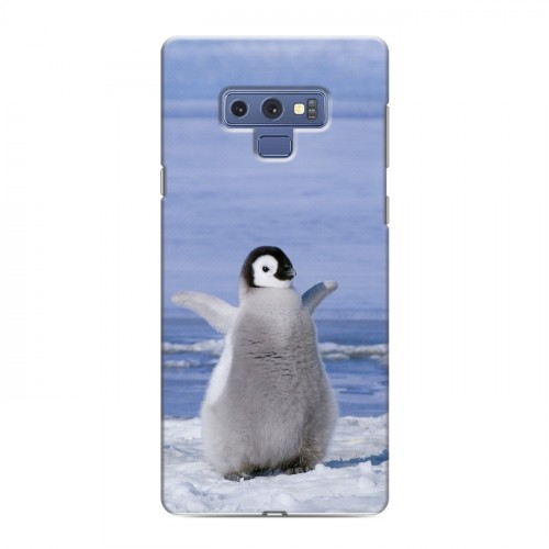 Дизайнерский силиконовый чехол для Samsung Galaxy Note 9 Пингвины