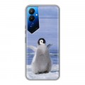 Дизайнерский силиконовый чехол для Tecno Pova 4 Пингвины