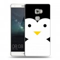 Дизайнерский пластиковый чехол для Huawei Mate S Пингвины