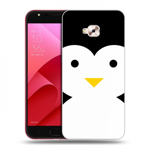 Дизайнерский пластиковый чехол для ASUS ZenFone 4 Selfie Pro Пингвины