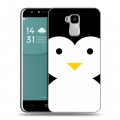 Дизайнерский пластиковый чехол для Doogee Y6 Пингвины