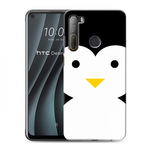Дизайнерский силиконовый чехол для HTC Desire 20 Pro Пингвины