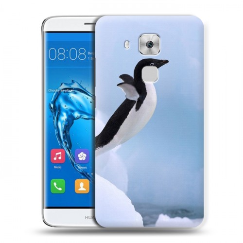Дизайнерский пластиковый чехол для Huawei Nova Plus Пингвины