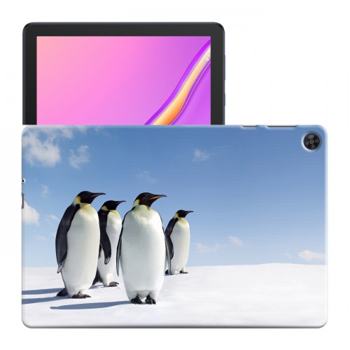 Дизайнерский силиконовый чехол для Huawei MatePad T10 Пингвины