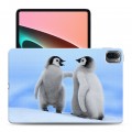 Дизайнерский силиконовый чехол для Xiaomi Pad 5 Пингвины